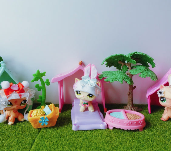 LPS 'tiny garden dream' hats collection