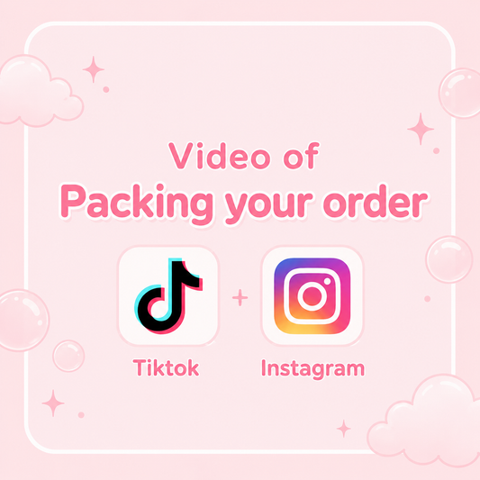 ♡Video of Packing Your Order ♡