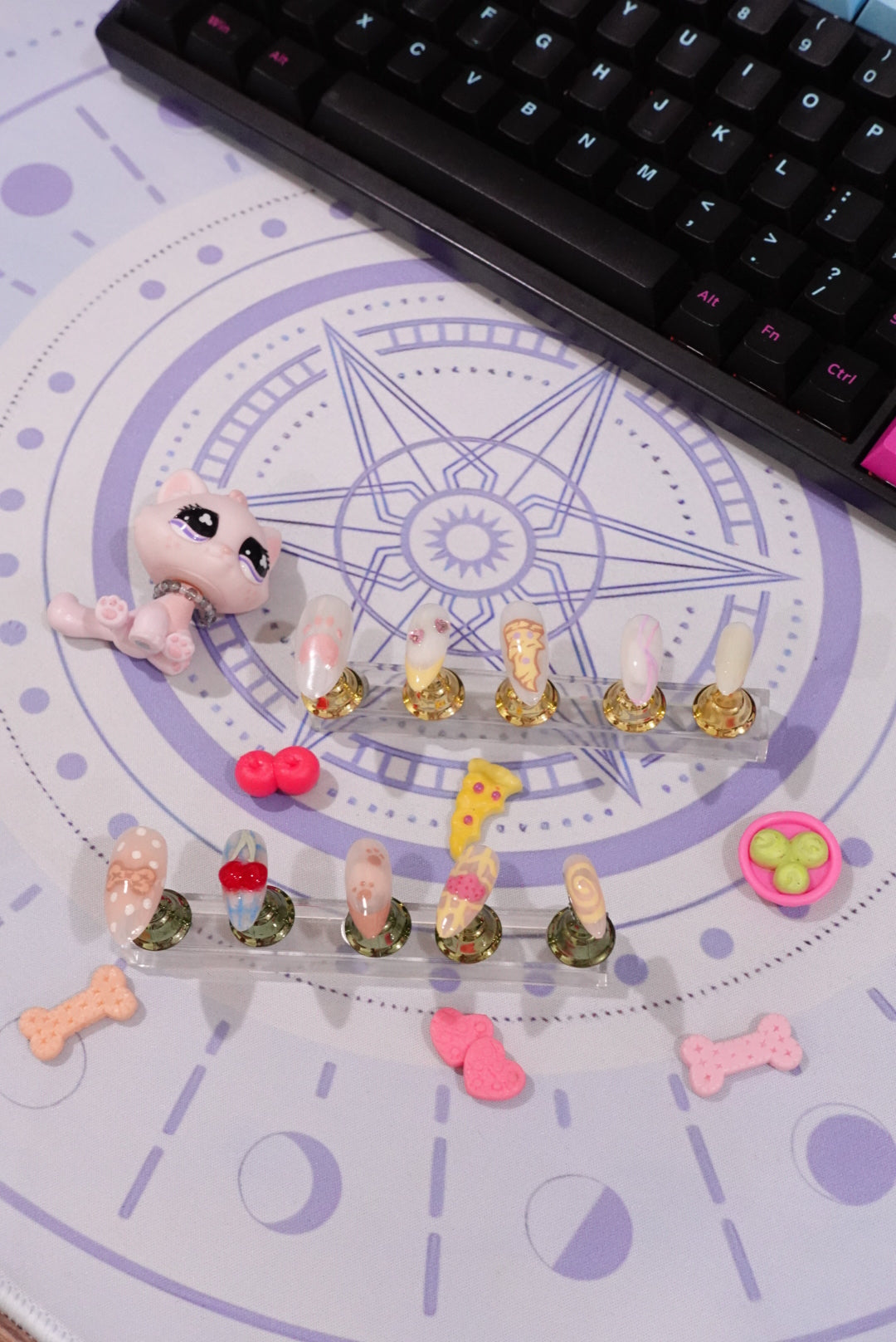 LPS themed nails