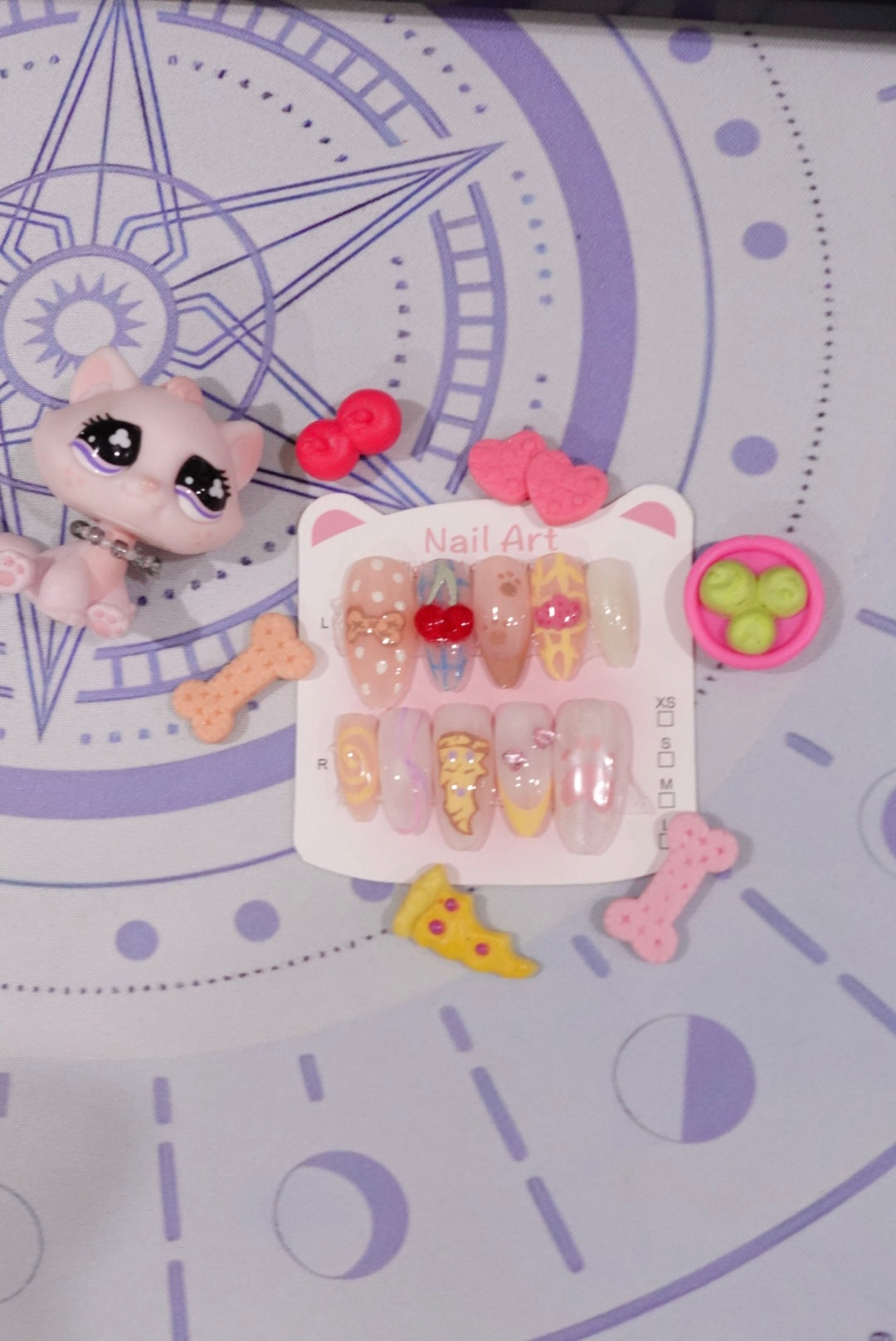 LPS themed nails