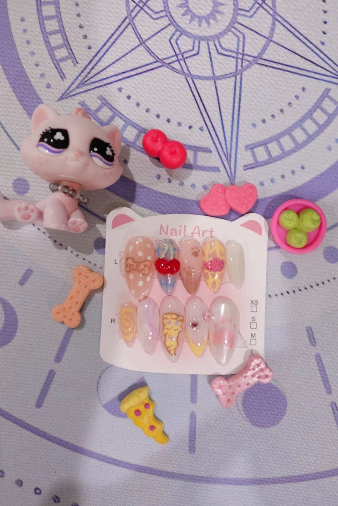 LPS themed nails
