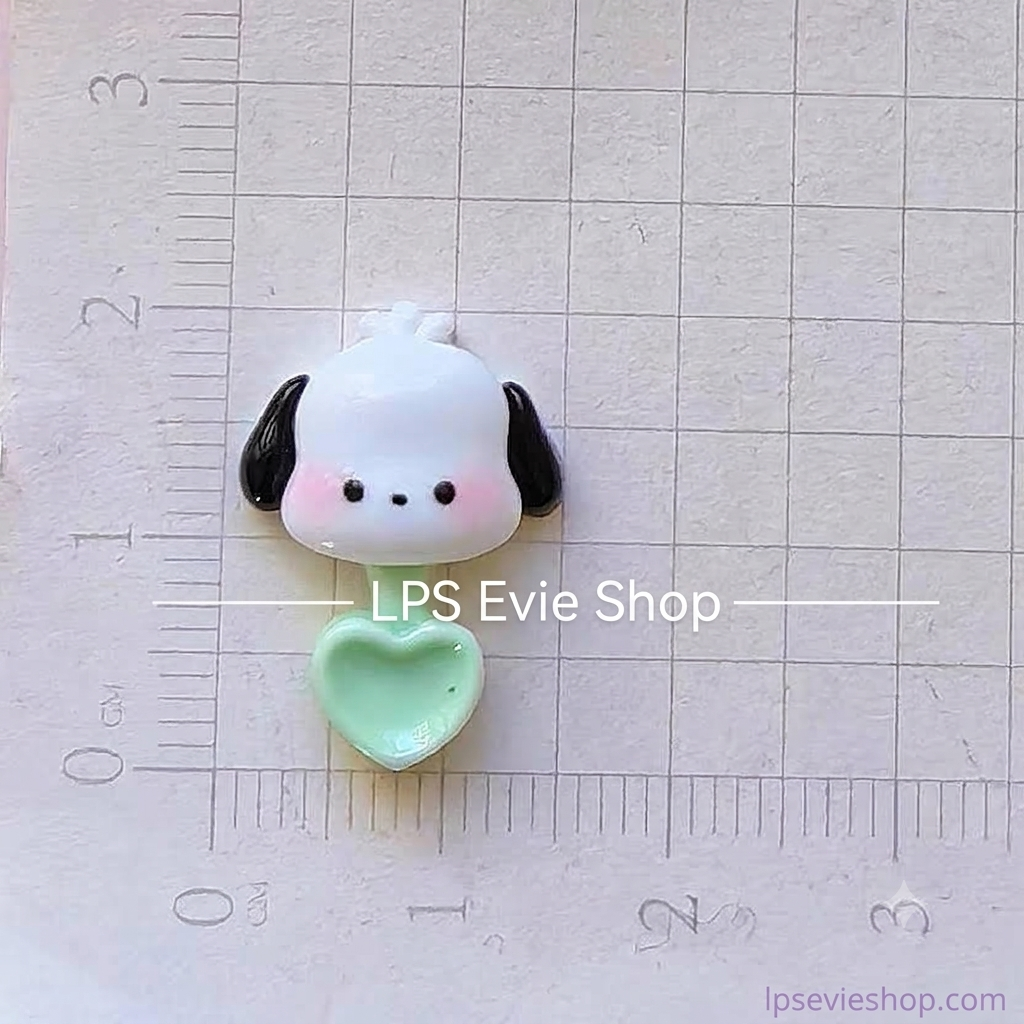 Miniature Kawaii Heart Spoon Set (Set of 6) – Pastel Character Spoons | Dollhouse Kitchen & Cafe Accessories
