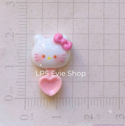 Miniature Kawaii Heart Spoon Set (Set of 6) – Pastel Character Spoons | Dollhouse Kitchen & Cafe Accessories