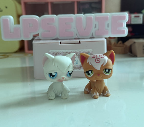 2 LPS Angora Cat #9 and #511