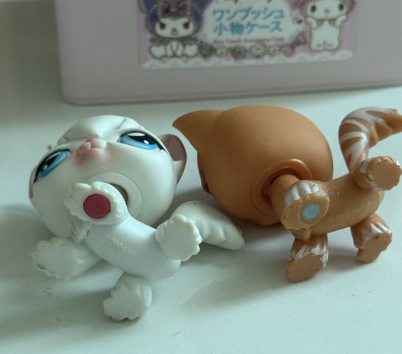 2 LPS Angora Cat #9 and #511