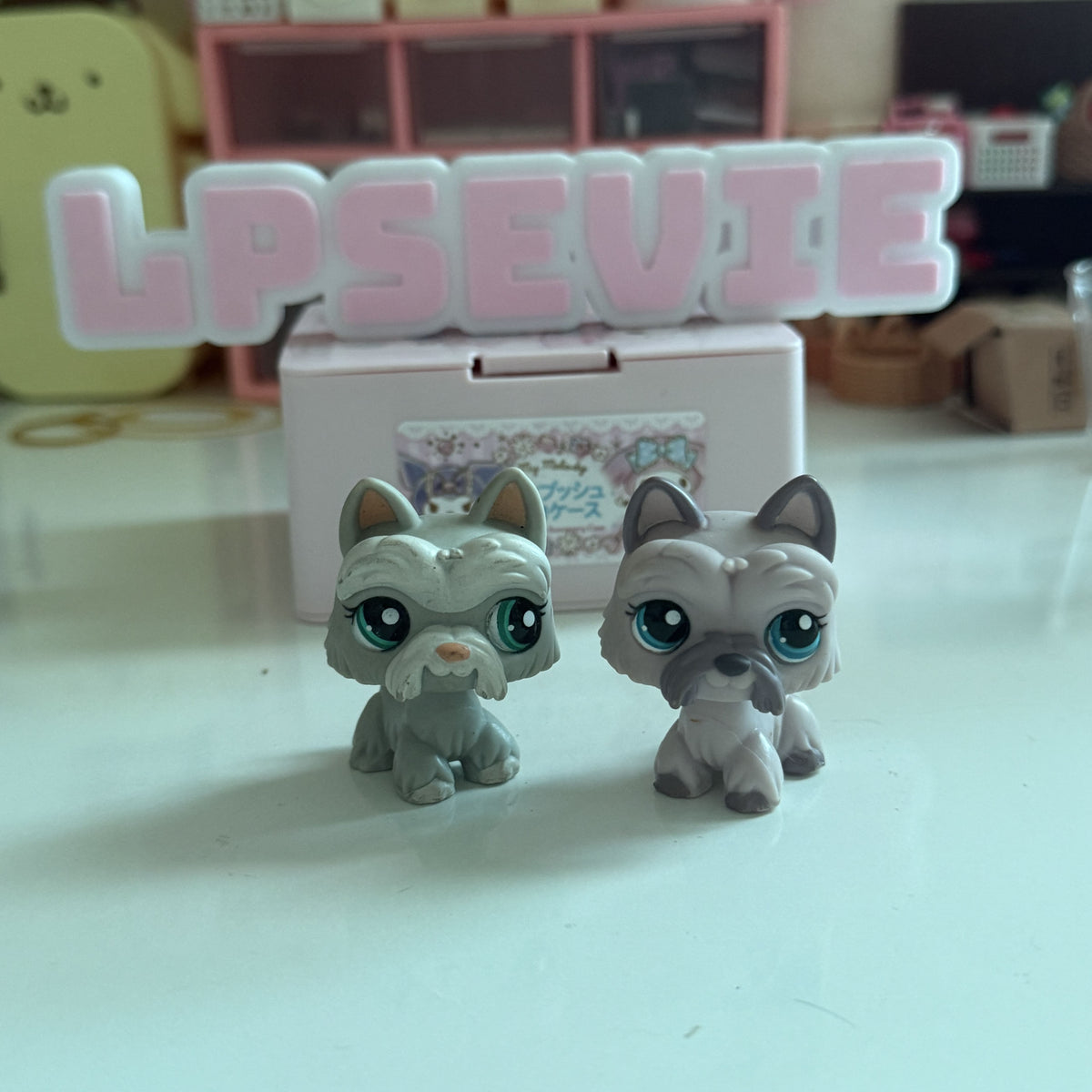 2 LPS Scotish Dog #1782 and #2241