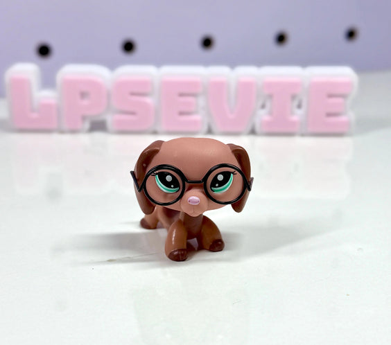 Handmade Glasses for LPS Dachshunds | Littlest Pet Shop Accessories