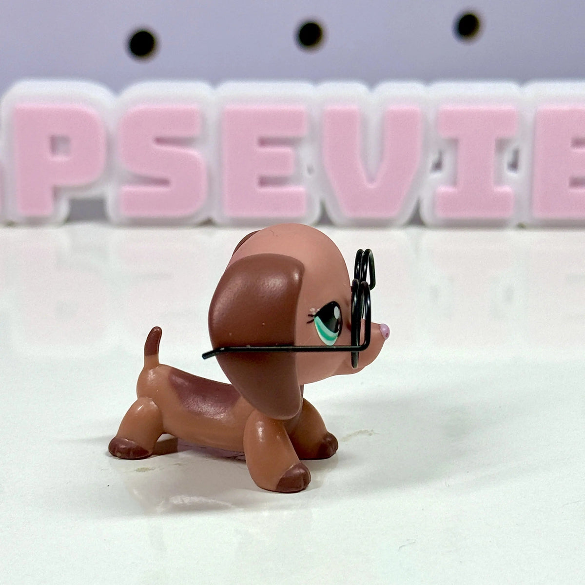 Handmade Glasses for LPS Dachshunds | Littlest Pet Shop Accessories