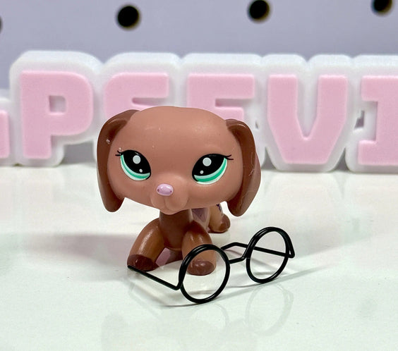Handmade Glasses for LPS Dachshunds | Littlest Pet Shop Accessories
