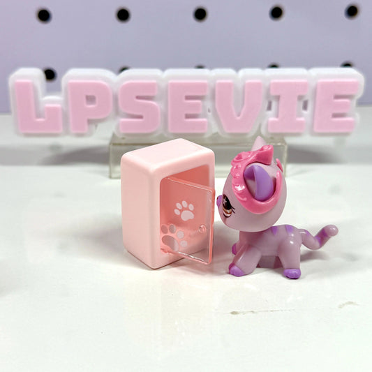 Miniature Pink Furniture Set of 3 | LPS Accessories & Dollhouse Storage