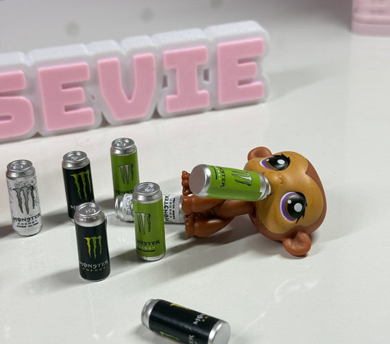 Monster's can minature for LPS