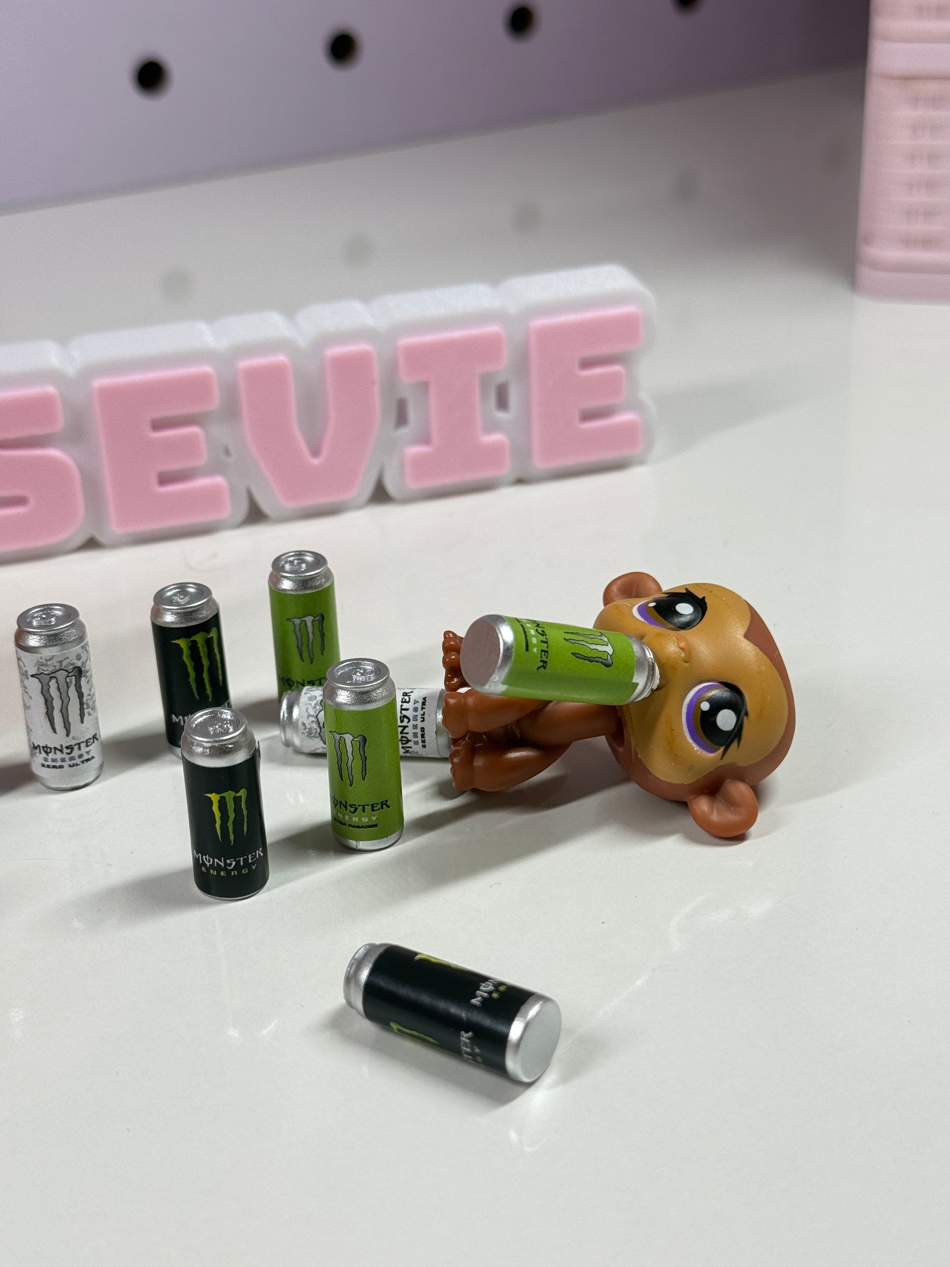 Monster's can minature for LPS