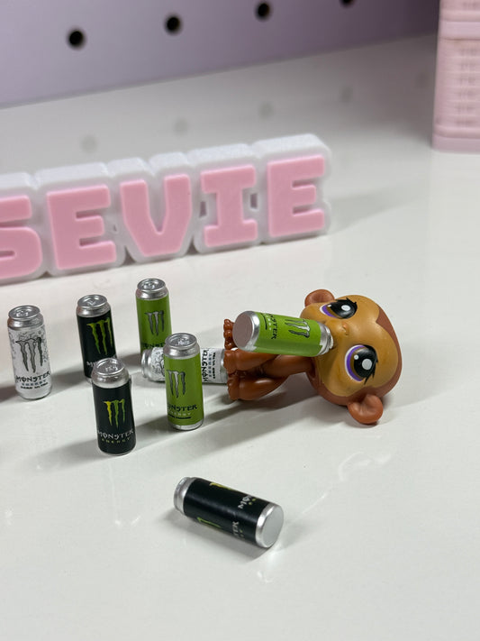 Monster's can minature for LPS