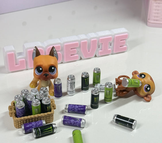 Monster's can minature for LPS