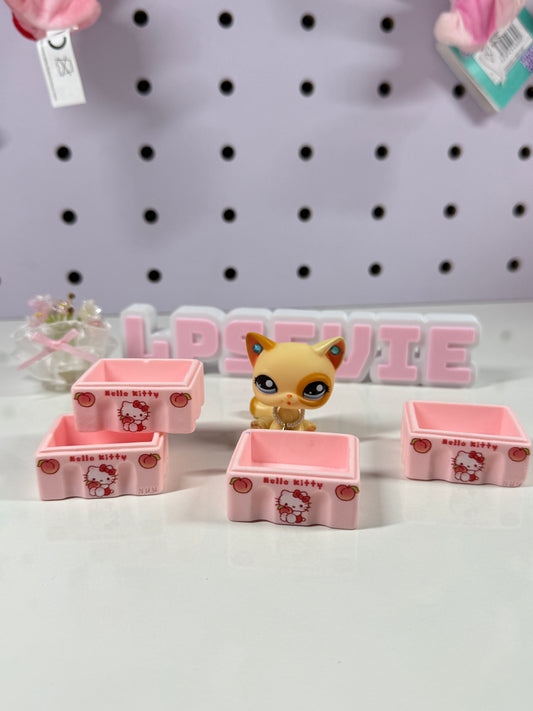 Hello Kitty Drink Crate Trinket for LPS