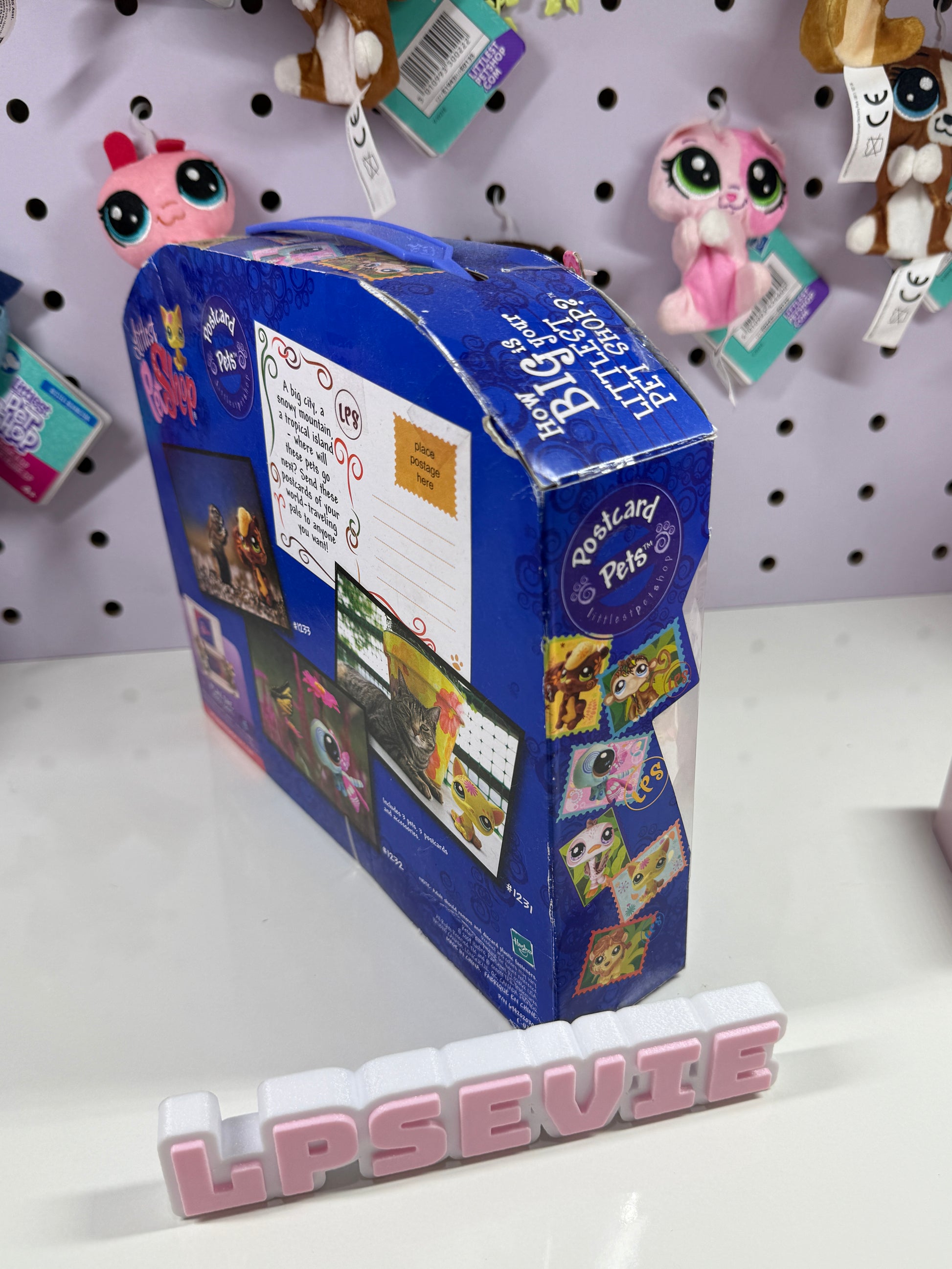 Littlest Pet Shop NIB Postcard Pets 3-Pack #1231 1232 1233 Cat Dragonfly Squirrel