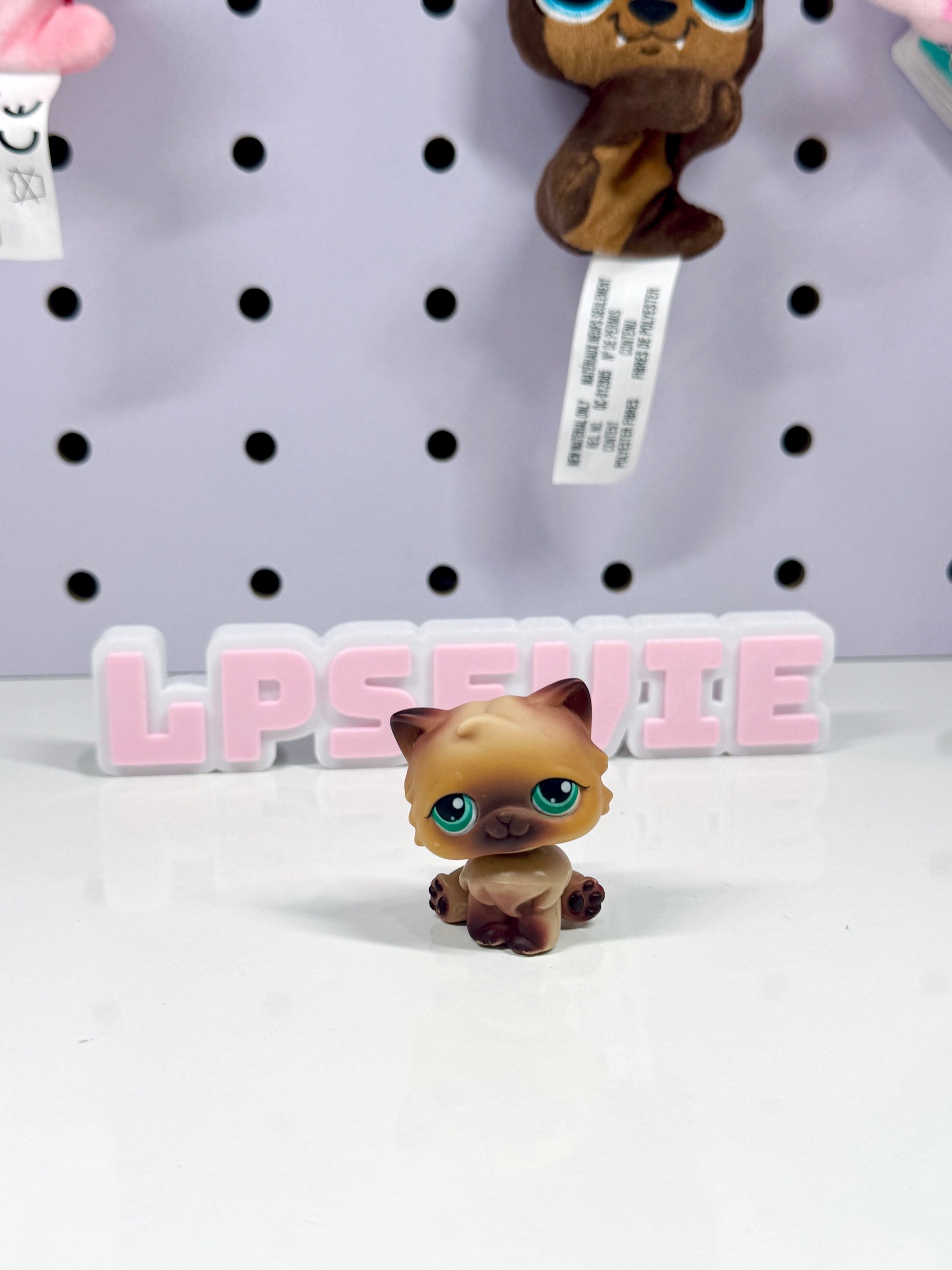 Authentic LPS #22 Brown Persian Cat Littlest Pet Shop ✨