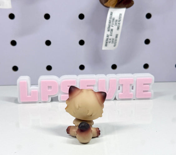 Authentic LPS #22 Brown Persian Cat Littlest Pet Shop ✨