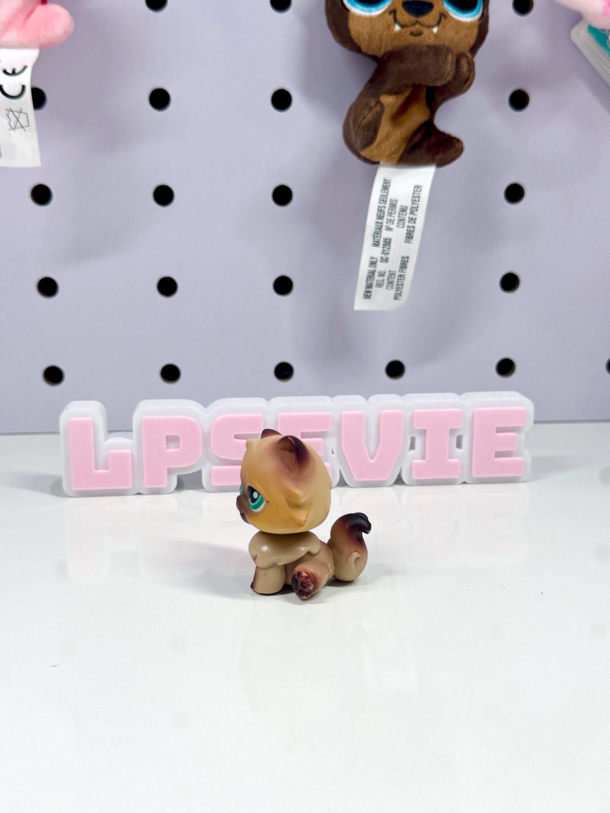 Authentic LPS #22 Brown Persian Cat Littlest Pet Shop ✨