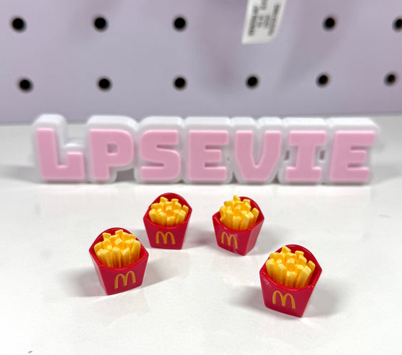 🍟 Fast Food French Fries Trinket for LPS ✨