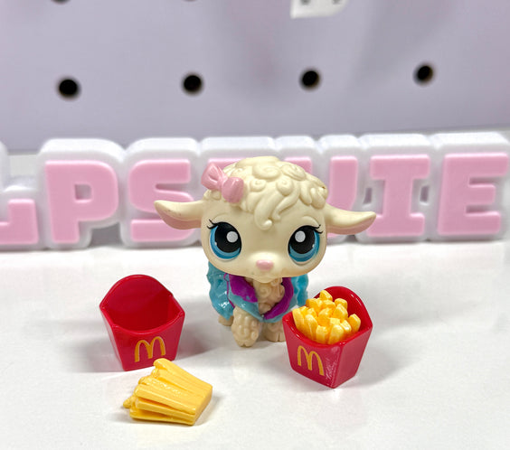 🍟 Fast Food French Fries Trinket for LPS ✨