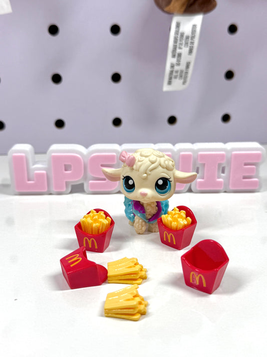 🍟 Fast Food French Fries Trinket for LPS ✨