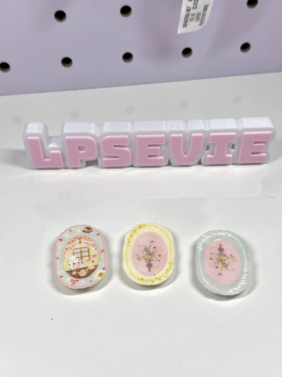 🍽️ Miniature Cute Plate & Tray Trinket Set for LPS | Kawaii Plates, Trays & Kitchen Decor