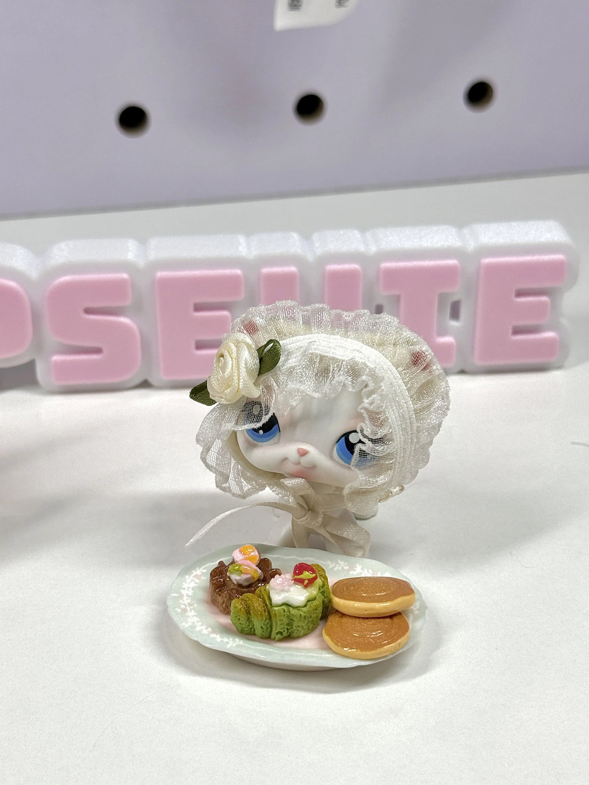 🍽️ Miniature Cute Plate & Tray Trinket Set for LPS | Kawaii Plates, Trays & Kitchen Decor