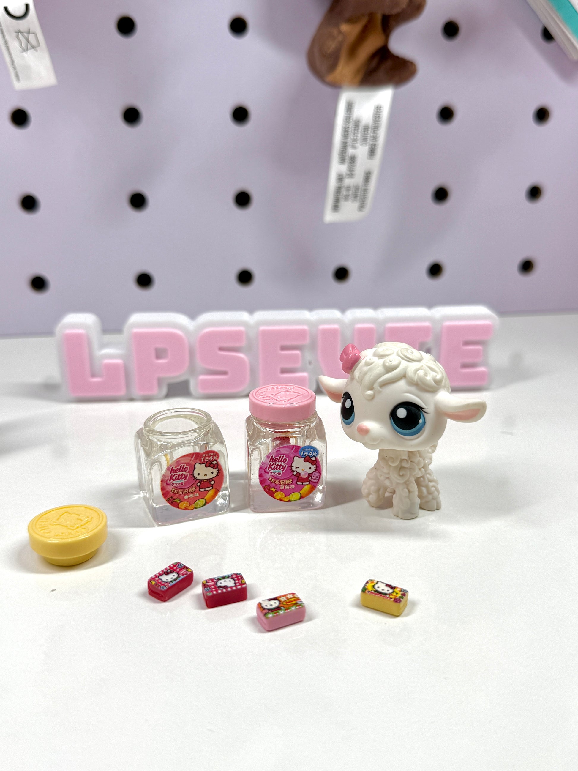 🎀 Hello Kitty Candy Jar Trinket for LPS 🍬✨