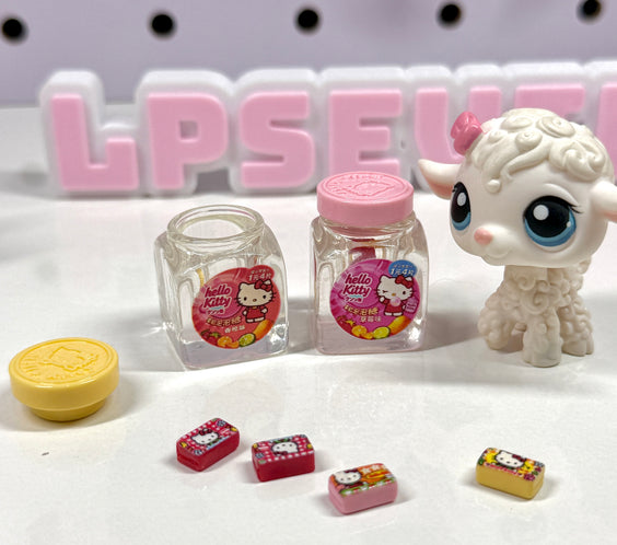 🎀 Hello Kitty Candy Jar Trinket for LPS 🍬✨