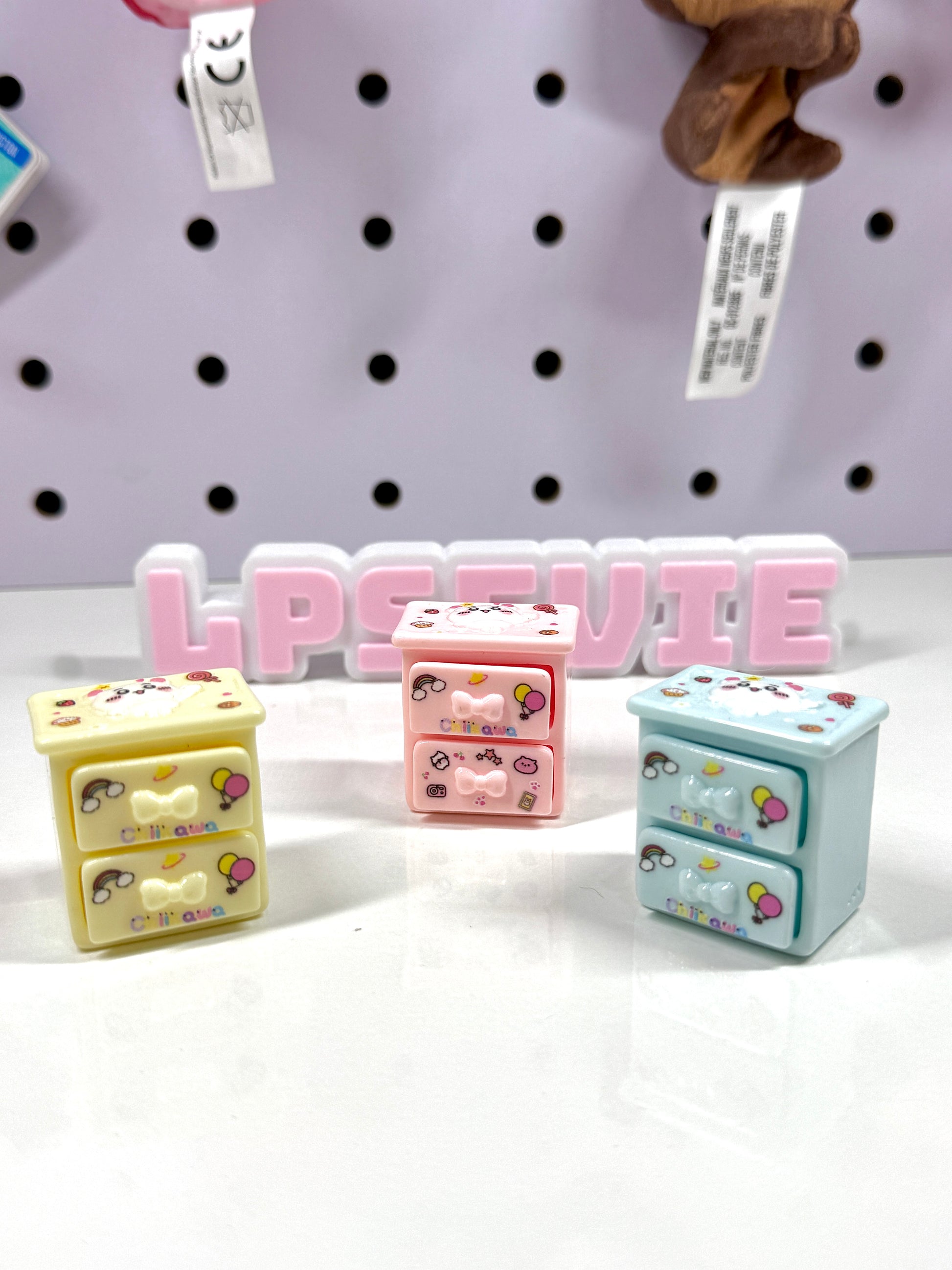 🎀 Kawaii Mini Drawer Cabinet for LPS ✨