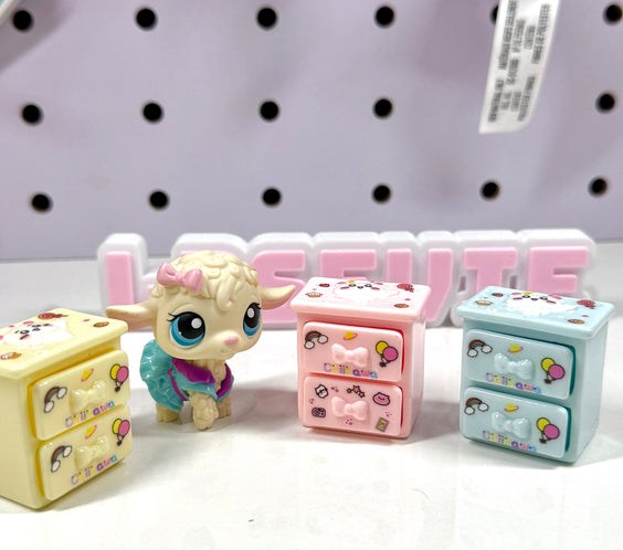 🎀 Kawaii Mini Drawer Cabinet for LPS ✨