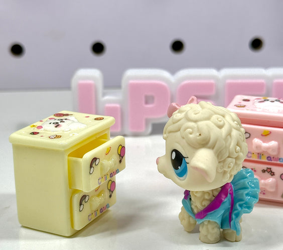 🎀 Kawaii Mini Drawer Cabinet for LPS ✨