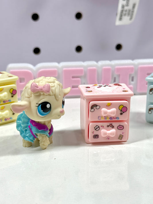 🎀 Kawaii Mini Drawer Cabinet for LPS ✨