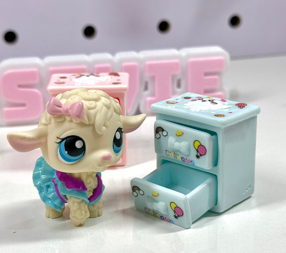 🎀 Kawaii Mini Drawer Cabinet for LPS ✨