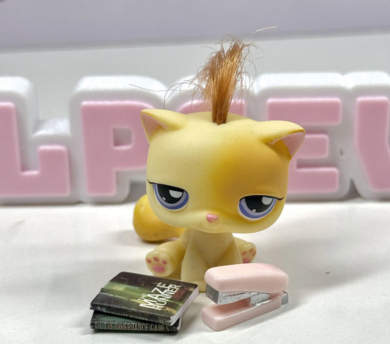 📚 Mini Stapler + Books Trinket Set for LPS ✨