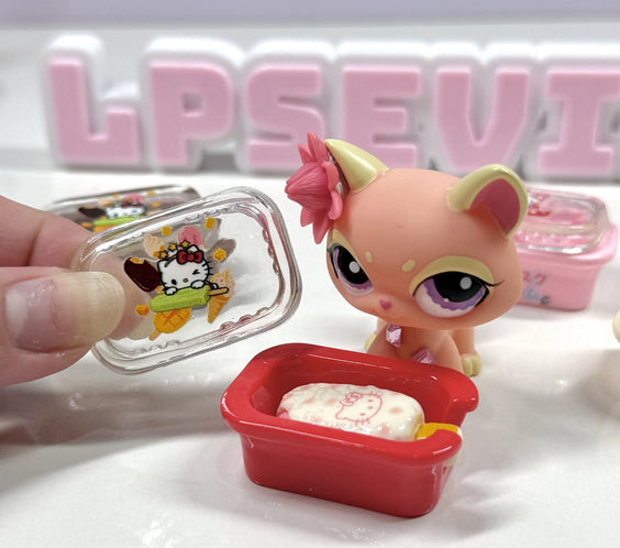 🍦  Ice Cream Tub Trinket Set for LPS 🎀