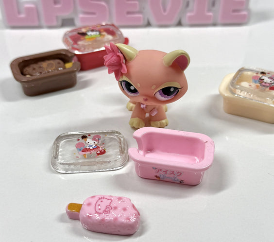 🍦  Ice Cream Tub Trinket Set for LPS 🎀