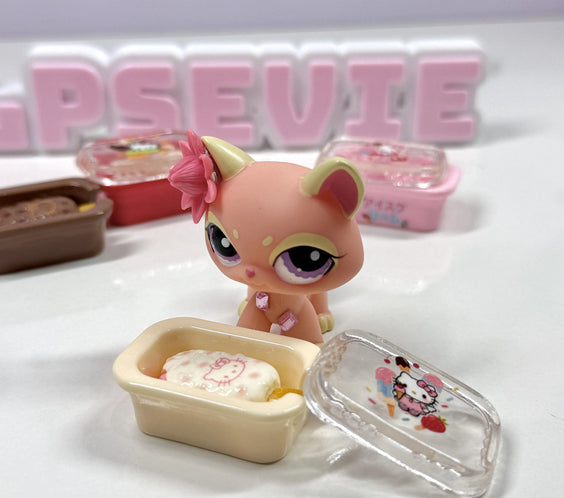 🍦  Ice Cream Tub Trinket Set for LPS 🎀