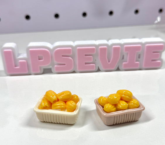 🍈 Mini Jackfruit Basket Trinket for LPS ✨