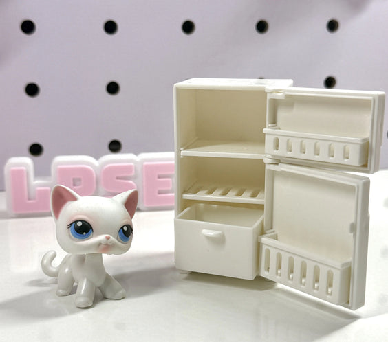 Miniature Refrigerator for LPS | Opening Fridge Furniture