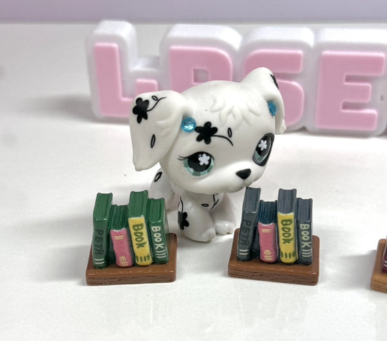 📚1 Miniature Book Set for LPS | Tiny Library Books for Littlest Pet Shop