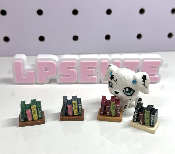 📚1 Miniature Book Set for LPS | Tiny Library Books for Littlest Pet Shop