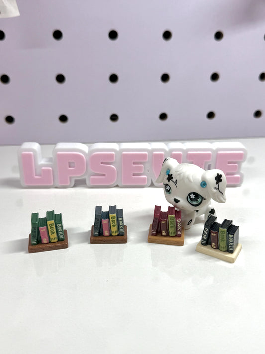 📚1 Miniature Book Set for LPS | Tiny Library Books for Littlest Pet Shop