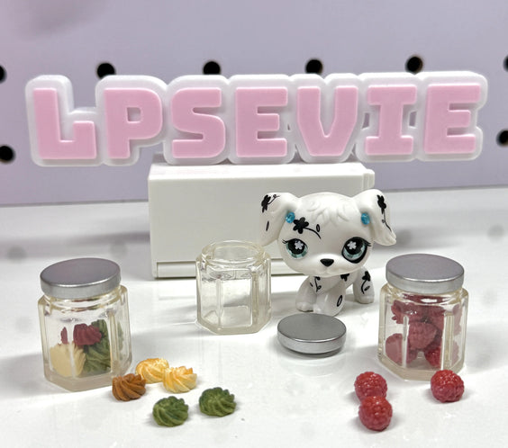 🍓1 Miniature Storage Jar for LPS| Tiny Fruit Jar Prop