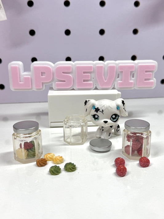 🍓1 Miniature Storage Jar for LPS| Tiny Fruit Jar Prop