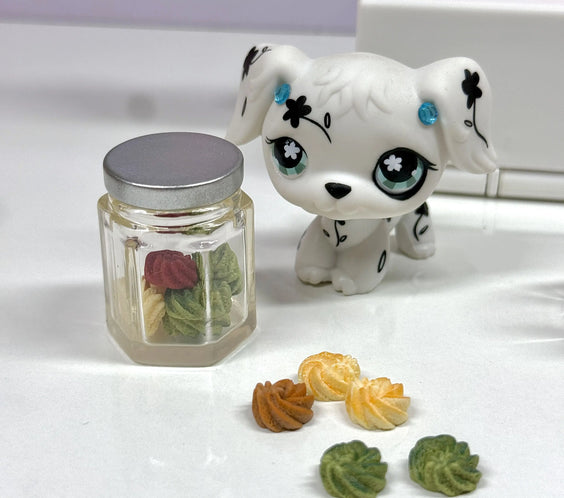 🍓1 Miniature Storage Jar for LPS| Tiny Fruit Jar Prop