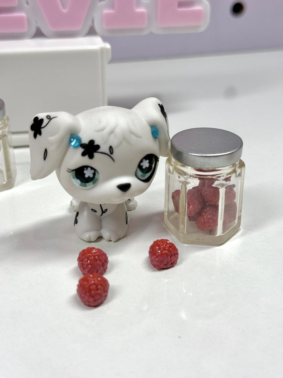 🍓1 Miniature Storage Jar for LPS| Tiny Fruit Jar Prop
