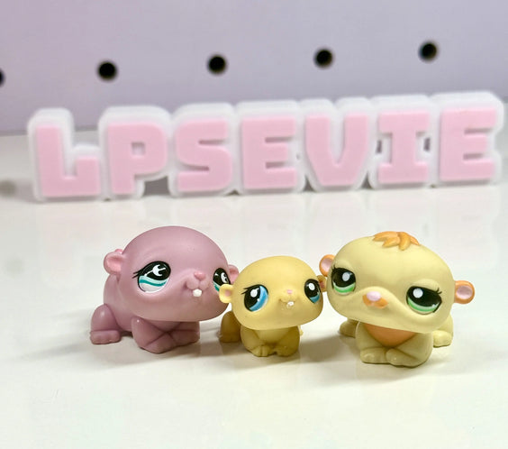 Authentic LPS Hamster Lot #894, #1032 &amp; #1774 🐹
