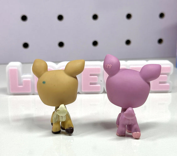 Authentic Littlest Pet Shop LPS Deer Lot #1724 & #1123!
